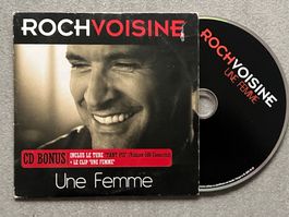 CD 2 titres Roch Voisine « Une femme »